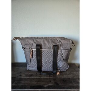 Dikaslon Diaper Bag Tote 12'' x 8'' x 17'' * Dark Grey